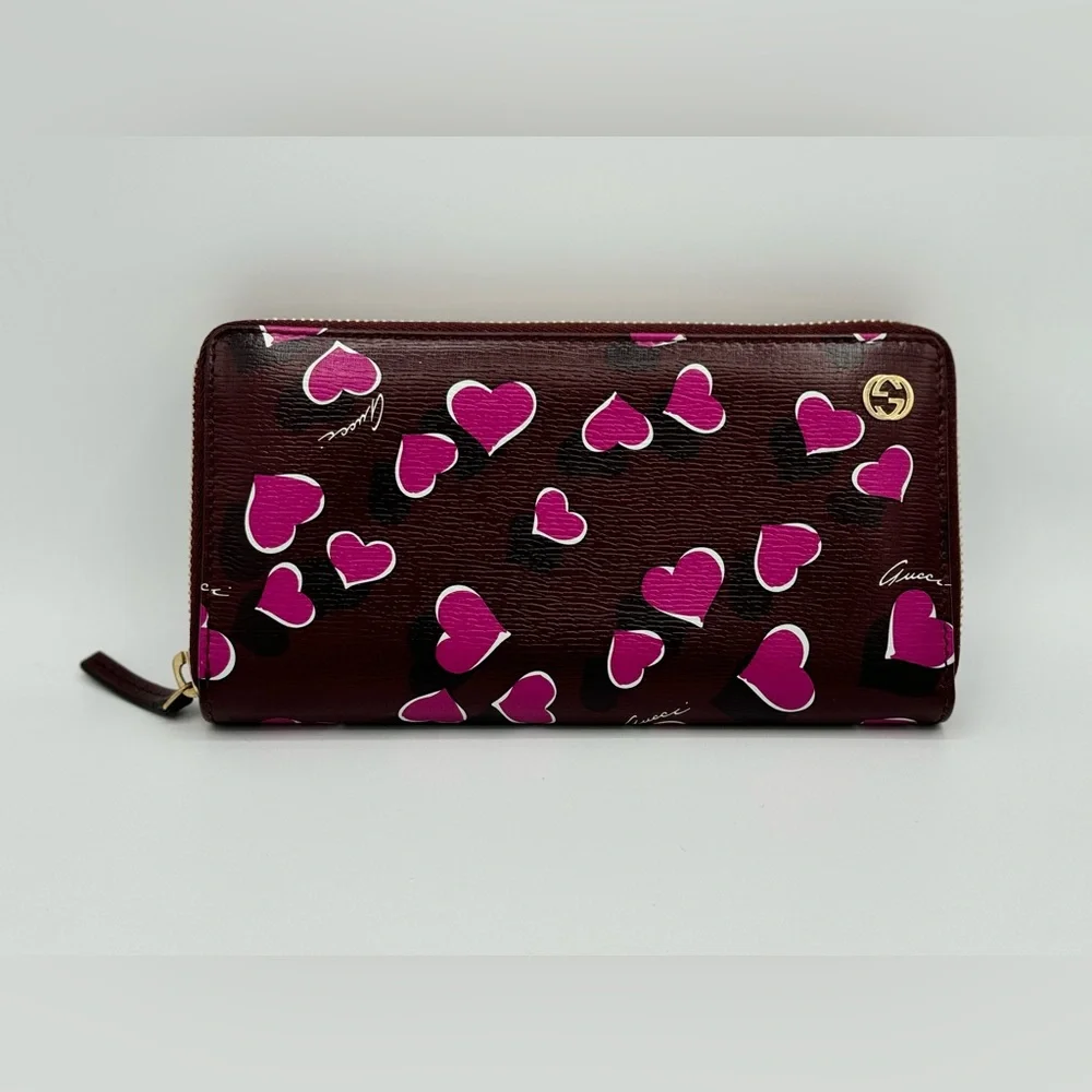 Gucci Betty Heartbeat Zip Wallet Limited
Edition EUC + COA Designer Luxury - Picture 5 of 14